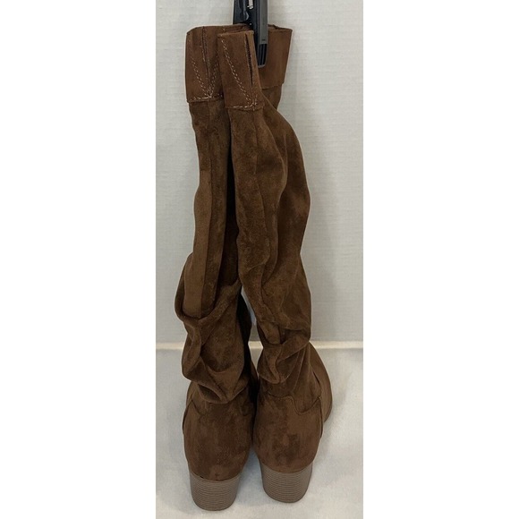Time and Tru Memory Foam Slouch Boot Cognac Size 7! NEW! - Picture 5 of 8